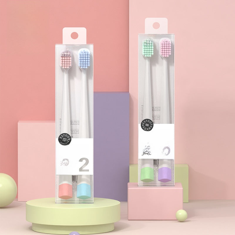 Soft Toothbrush Two Pack