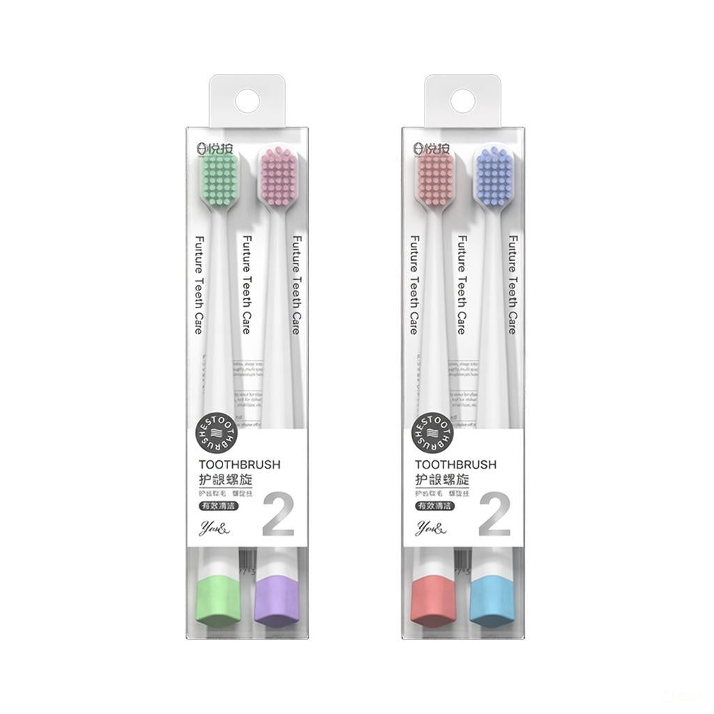 Soft Toothbrush Two Pack